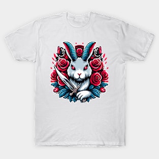 Evil rabbit from wonderland T-Shirt